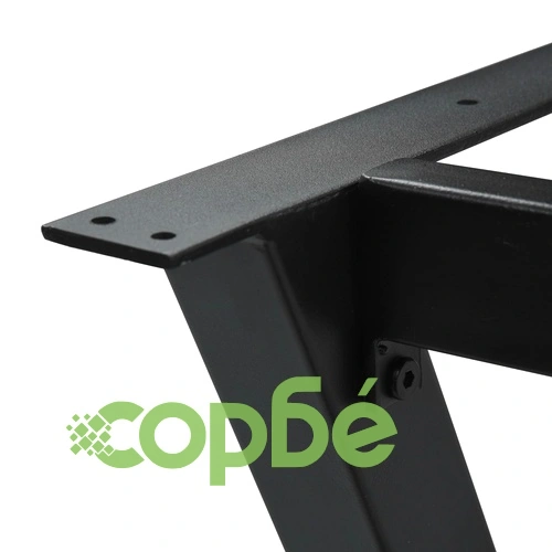 Крак за пейка, X-образна рамка, 125x36x42 см ➤ топ цена ➤ sorbe.bg