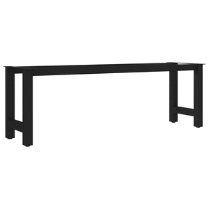 Крак за пейка, H-образна рамка, 125x36x42 см