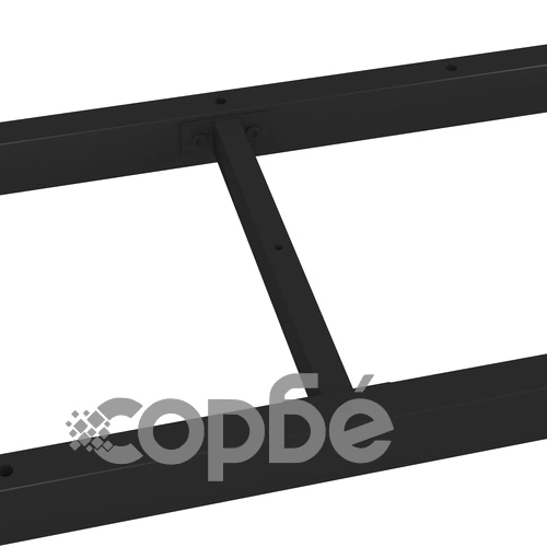 Крак за пейка, H-образна рамка, 145x36x42 см ➤ топ цена ➤ sorbe.bg