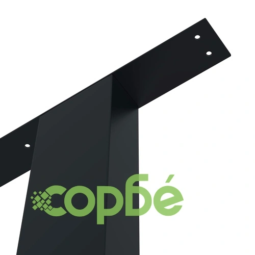 Крака за трапезна маса, 2 бр, О-образна рамка, 80x72 см ➤ топ цена ➤ sorbe.bg