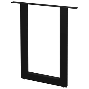 Крака за трапезна маса, 2 бр, О-образна рамка, 70x72 см