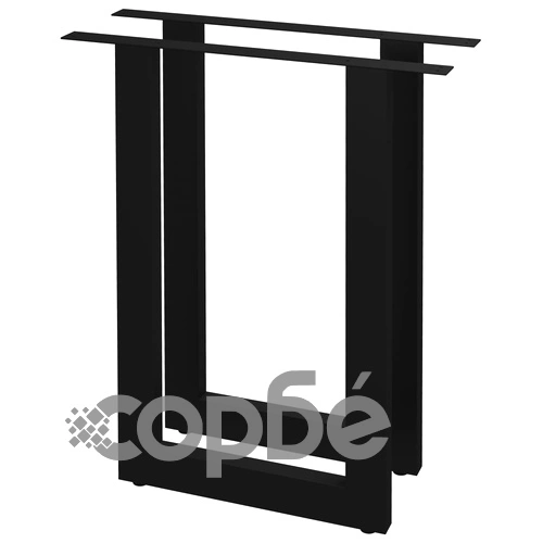 Крака за трапезна маса, 2 бр, О-образна рамка, 60x72 см ➤ топ цена ➤ sorbe.bg