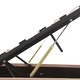 Легло с повдигащ механизъм капучино изкуствена кожа 140x200 cм