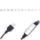 Легло с повдигащ механизъм и LED сиво еко кожа 180x200 cм 