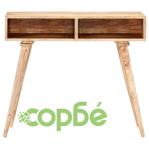 Конзолна маса, 80x40x78 см, мангово дърво масив ➤ топ цена ➤ sorbe.bg