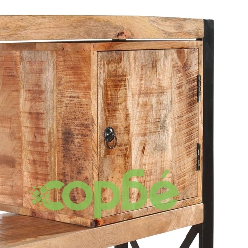 Етажерка за книги, 90x30x150 cм, мангово дърво масив ➤ топ цена ➤ sorbe.bg