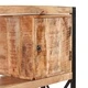 Етажерка за книги, 90x30x150 cм, мангово дърво масив