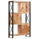 Етажерка за книги, 90x30x150 cм, мангово дърво масив