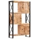 Етажерка за книги, 90x30x150 cм, мангово дърво масив
