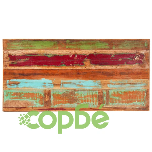 Трапезна маса, регенерирано дърво масив, 140x70x76 см ➤ топ цена ➤ sorbe.bg