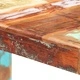 Трапезна маса, регенерирано дърво масив, 180x90x76 см