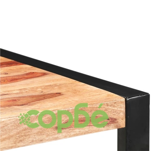 Бар маса, 110x60x110 см, акациево дърво масив ➤ топ цена ➤ sorbe.bg