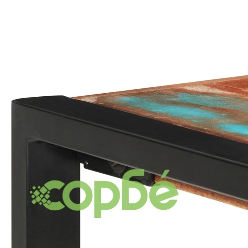 Бар маса, 140x70x110 см, регенерирано дърво масив ➤ топ цена ➤ sorbe.bg