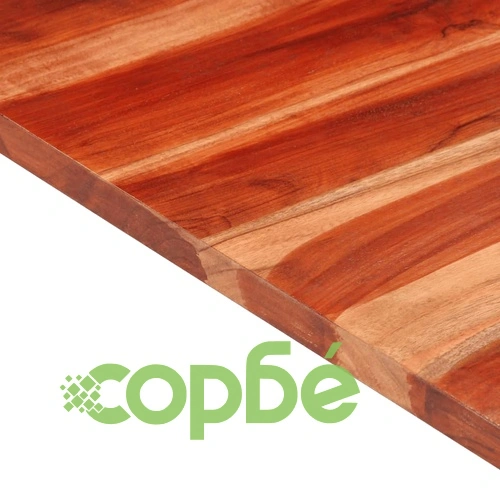 Плот за маса, акациево дърво масив, 25-27 мм, 60x60 cм ➤ топ цена ➤ sorbe.bg