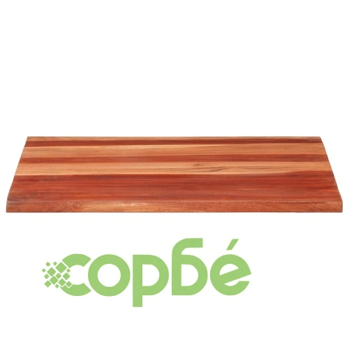 Плот за маса, акациево дърво масив, 25-27 мм, 60x70 cм ➤ топ цена ➤ sorbe.bg