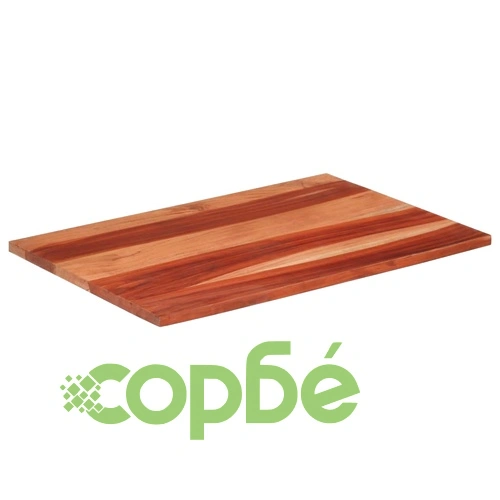 Плот за маса, акациево дърво масив, 25-27 мм, 60x90 cм ➤ топ цена ➤ sorbe.bg