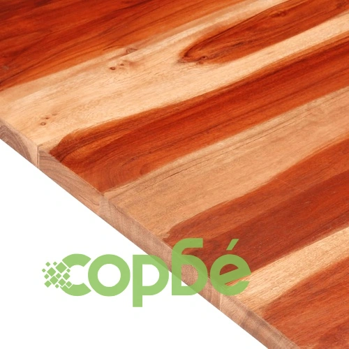 Плот за маса, акациево дърво масив, 25-27 мм, 60x100 cм ➤ топ цена ➤ sorbe.bg