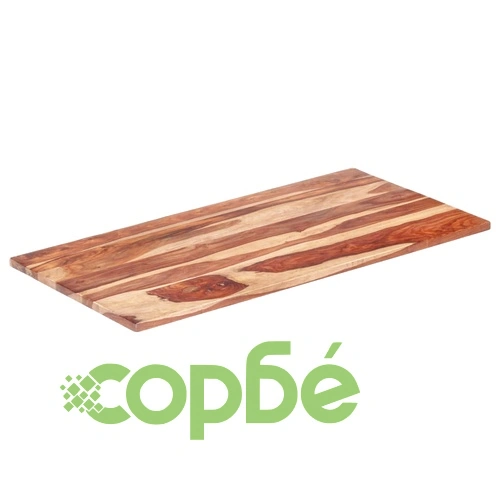 Плот за маса, акациево дърво масив, 25-27 мм, 60x100 cм ➤ топ цена ➤ sorbe.bg