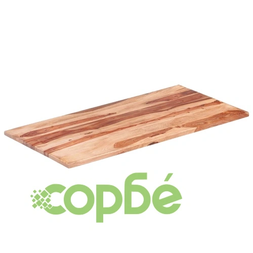 Плот за маса, акациево дърво масив, 25-27 мм, 60x100 cм ➤ топ цена ➤ sorbe.bg