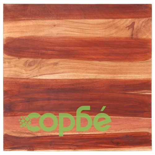 Плот за маса, акациево дърво масив, 25-27 мм, 70x70 cм ➤ топ цена ➤ sorbe.bg