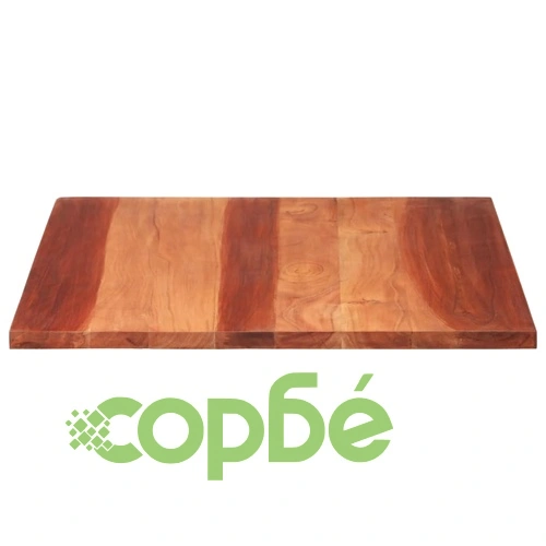 Плот за маса, акациево дърво масив, 25-27 мм, 70x90 cм ➤ топ цена ➤ sorbe.bg