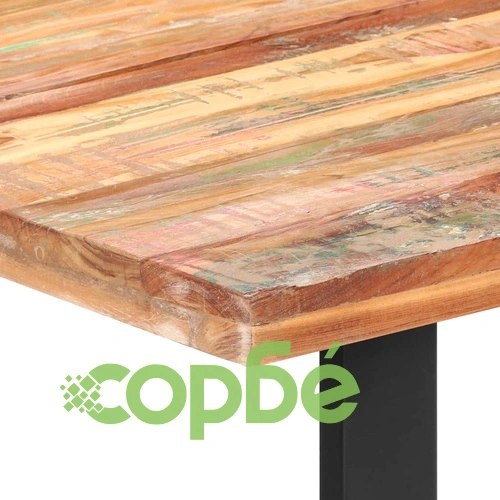 Трапезна маса, 160x80х75 cм, регенерирано дърво масив ➤ топ цена ➤ sorbe.bg