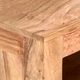 ТВ шкаф, 90x35x50 см, шишамово дърво масив