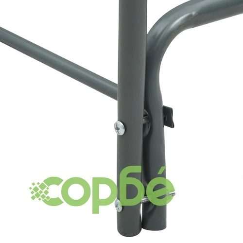 Стойка за дърва, антрацит, 240x35x120 см, стомана  ➤ топ цена ➤ sorbe.bg