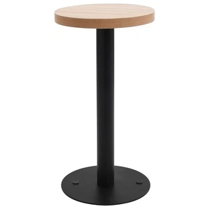 Бистро маса, светлокафява, 40 см, МДФ