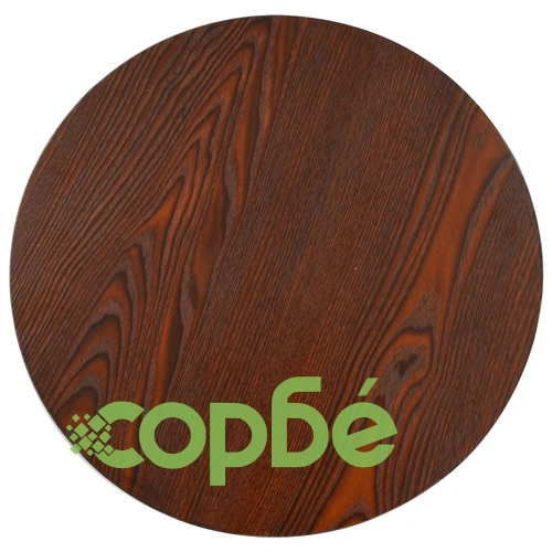 Бистро маса, тъмнокафява, 40 см, МДФ ➤ топ цена ➤ sorbe.bg