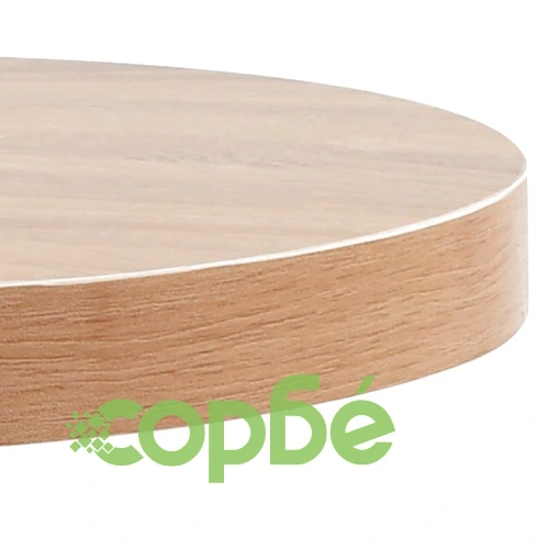 Бистро маса, светлокафява, 60 см, МДФ ➤ топ цена ➤ sorbe.bg