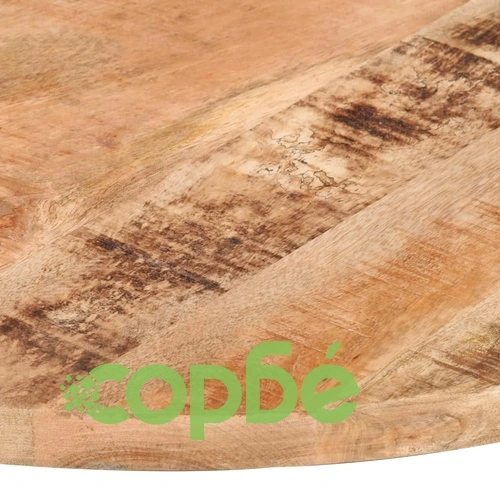 Плот за маса, мангово дърво масив, кръгъл, 25-27 мм, 80 cм ➤ топ цена ➤ sorbe.bg