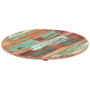 Кръгъл плот за маса, 50 см, 15-16 мм, регенерирано дърво масив