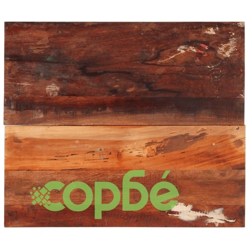 Правоъгълен плот за маса, 60x70 см, 15-16 мм, регенериран масив ➤ топ цена ➤ sorbe.bg