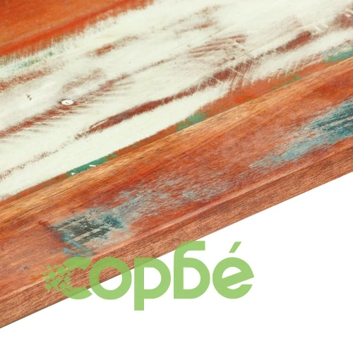 Правоъгълен плот за маса 60x140 см 15-16 мм регенериран масив ➤ топ цена ➤ sorbe.bg