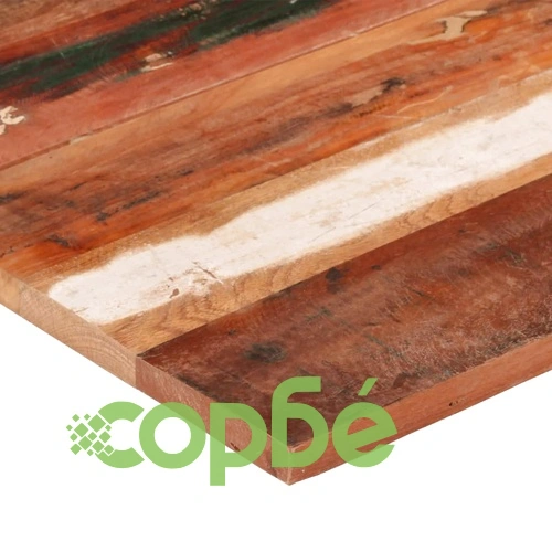 Квадратен плот за маса, 70x70 см, 25-27 мм, регенериран масив ➤ топ цена ➤ sorbe.bg