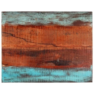 Правоъгълен плот за маса, 70x90 см, 25-27 мм, регенериран масив