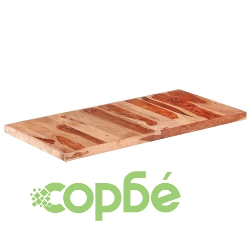 Плот за маса, шишамово дърво масив, 16 мм, 140x70 cм ➤ топ цена ➤ sorbe.bg