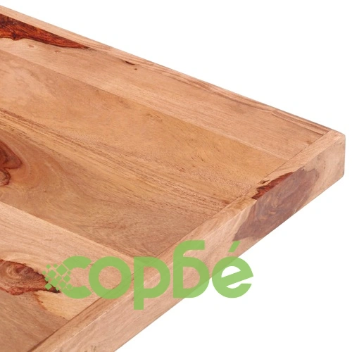 Плот за маса, шишамово дърво масив, 16 мм, 140x70 cм ➤ топ цена ➤ sorbe.bg