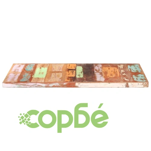 Плот за маса, регенерирано дърво масив, 16 мм, 140x70 cм ➤ топ цена ➤ sorbe.bg