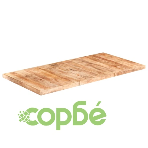 Плот за маса, мангово дърво масив, 16 мм, 180x90 cм ➤ топ цена ➤ sorbe.bg