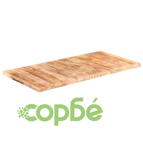 Плот за маса, мангово дърво масив, 16 мм, 180x90 cм ➤ топ цена ➤ sorbe.bg