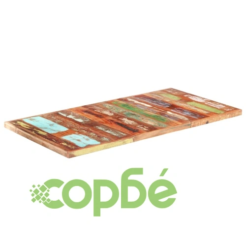 Плот за маса, регенерирано дърво масив, 16 мм, 180x90 cм ➤ топ цена ➤ sorbe.bg