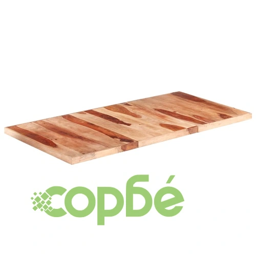 Плот за маса, шишамово дърво масив, 16 мм, 200x100 cм ➤ топ цена ➤ sorbe.bg