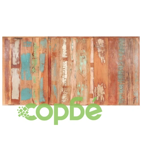 Плот за маса, регенерирано дърво масив, 16 мм, 200x100 cм ➤ топ цена ➤ sorbe.bg