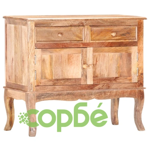 Бюфет, 80x35x70 см, мангово дърво масив ➤ топ цена ➤ sorbe.bg