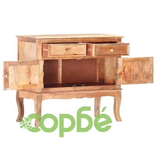 Бюфет, 80x35x70 см, мангово дърво масив ➤ топ цена ➤ sorbe.bg