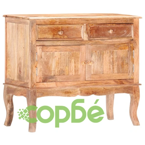 Бюфет, 80x35x70 см, мангово дърво масив ➤ топ цена ➤ sorbe.bg