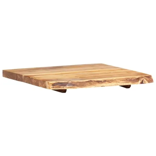 Плот за баня, акация масив, 58x52x3,8 см ➤ топ цена ➤ sorbe.bg