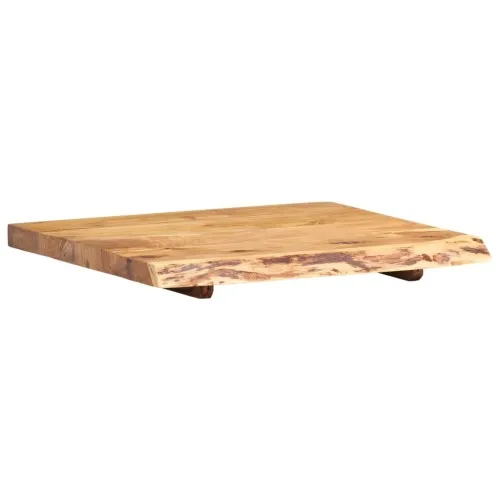 Плот за баня, акация масив, 58x52x3,8 см ➤ топ цена ➤ sorbe.bg